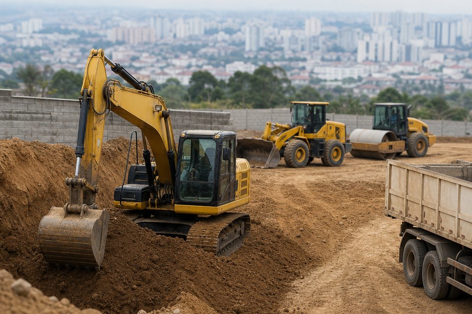 8 erros que encarecem a terraplenagem de um lote e como evitá-los